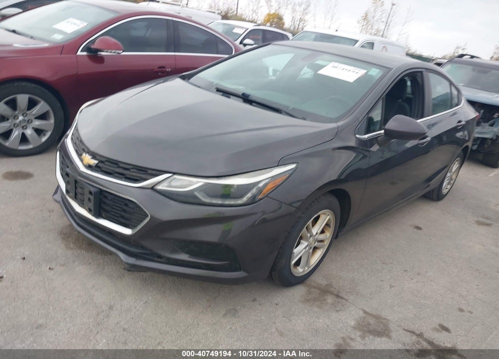 2016 CHEVROLET CRUZE LT AUTO VIN: 1G1BE5SMXG7253487