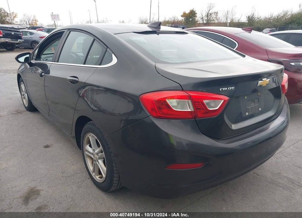 2016 CHEVROLET CRUZE LT AUTO VIN: 1G1BE5SMXG7253487