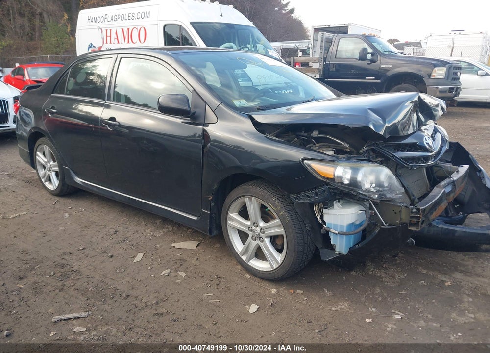 2013 TOYOTA COROLLA S VIN: 5YFBU4EE9DP197397