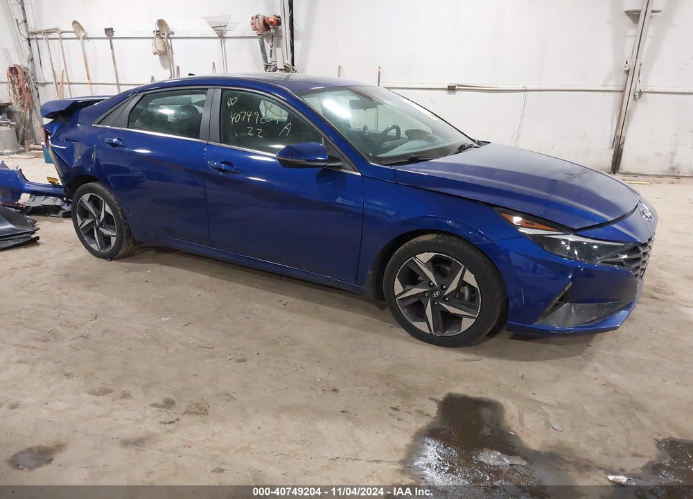 2022 HYUNDAI ELANTRA SEL VIN: 5NPLN4AG9NH073301