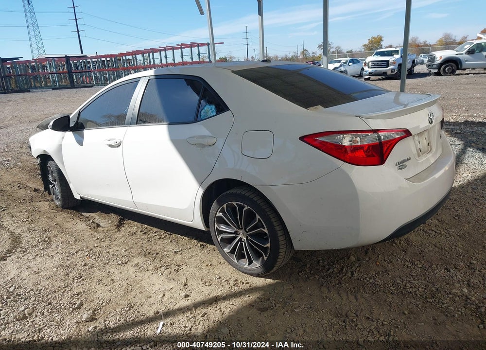 2016 TOYOTA COROLLA S PREMIUM VIN: 2T1BURHE8GC691909