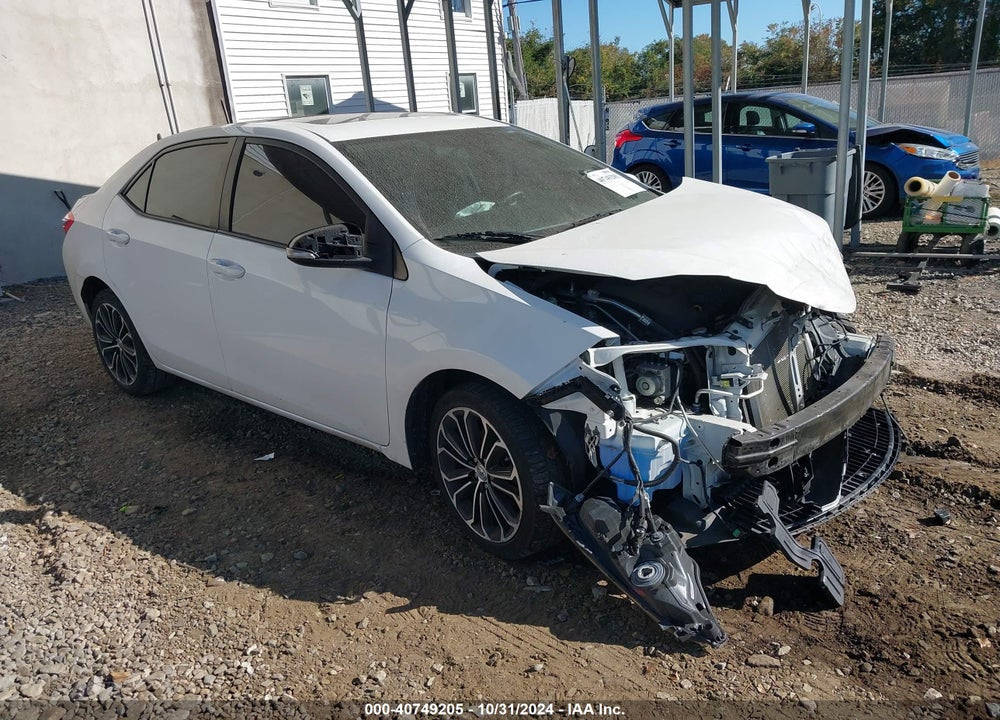 2016 TOYOTA COROLLA S PREMIUM VIN: 2T1BURHE8GC691909