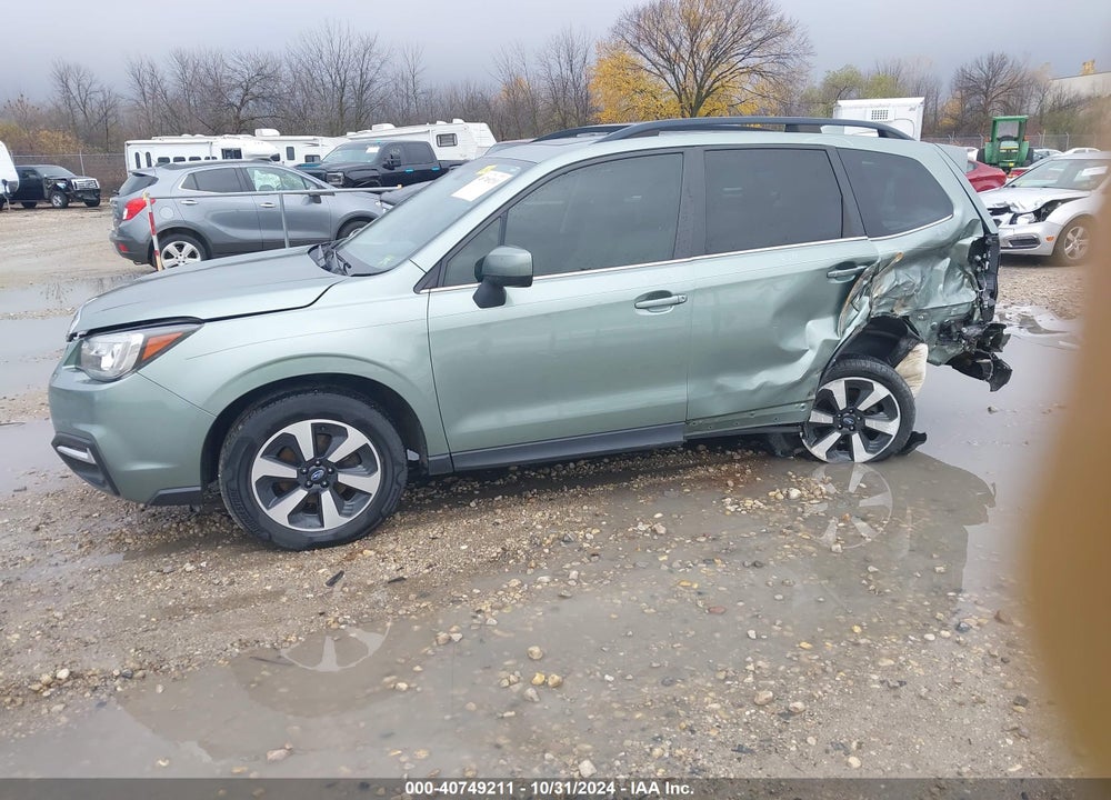 2017 SUBARU FORESTER 2.5I LIMITED VIN: JF2SJARC3HH557492