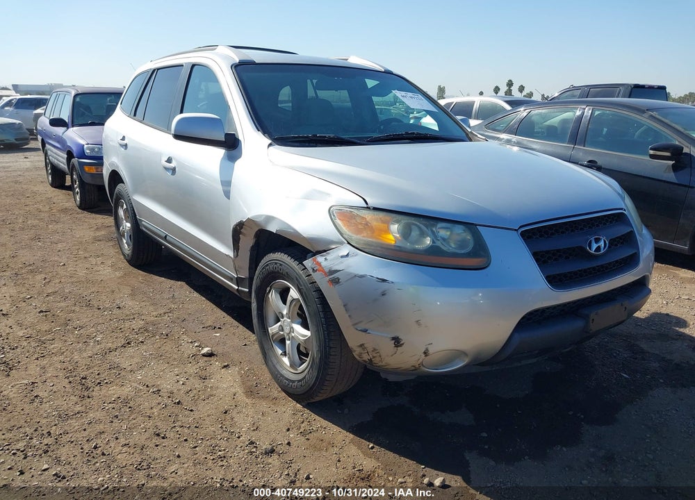 2007 HYUNDAI SANTA FE GLS VIN: 5NMSG13DX7H051413