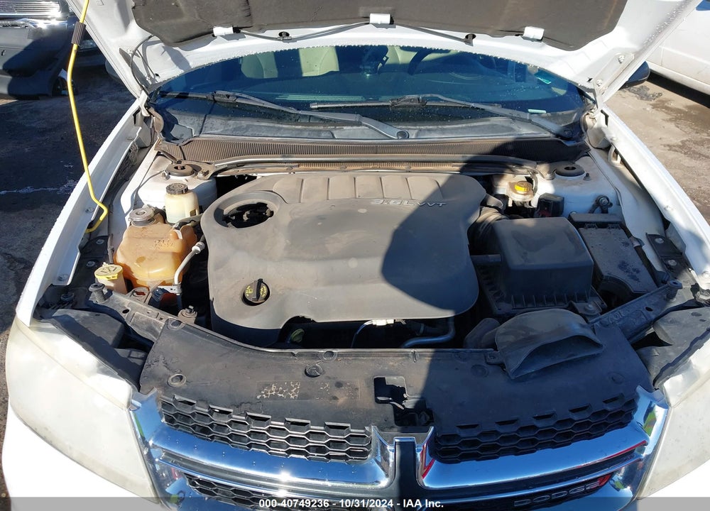 2013 DODGE AVENGER SE V6 VIN: 1C3CDZAG0DN621804