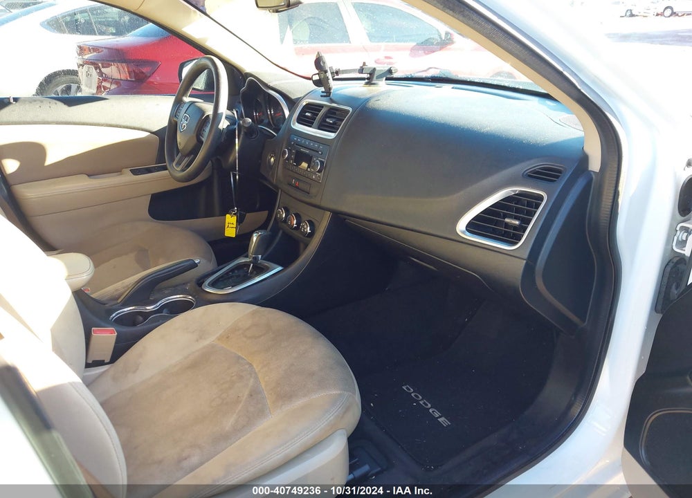2013 DODGE AVENGER SE V6 VIN: 1C3CDZAG0DN621804
