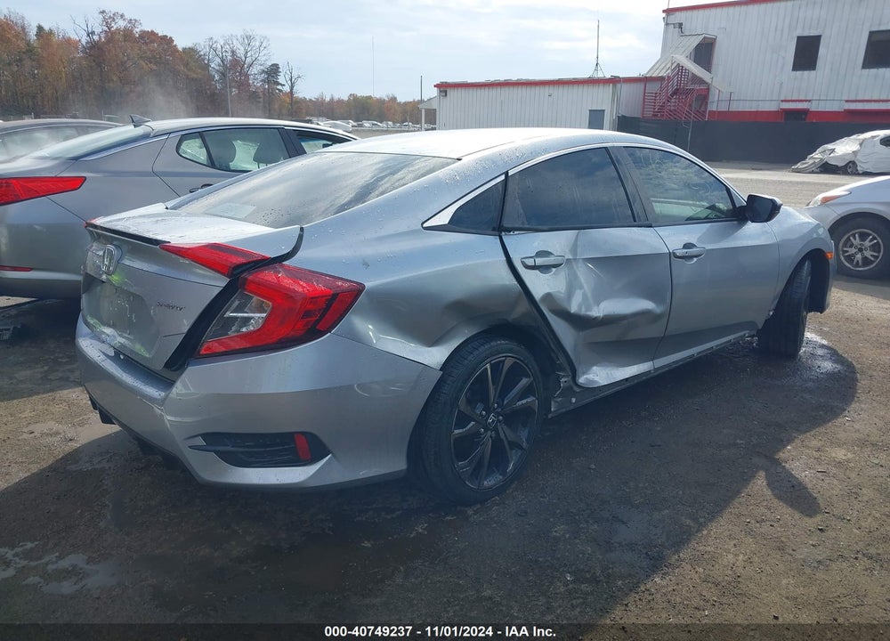 2020 HONDA CIVIC SPORT VIN: 2HGFC2F85LH565355