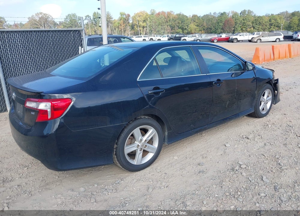 2014 TOYOTA CAMRY SE VIN: 4T1BF1FK0EU473625
