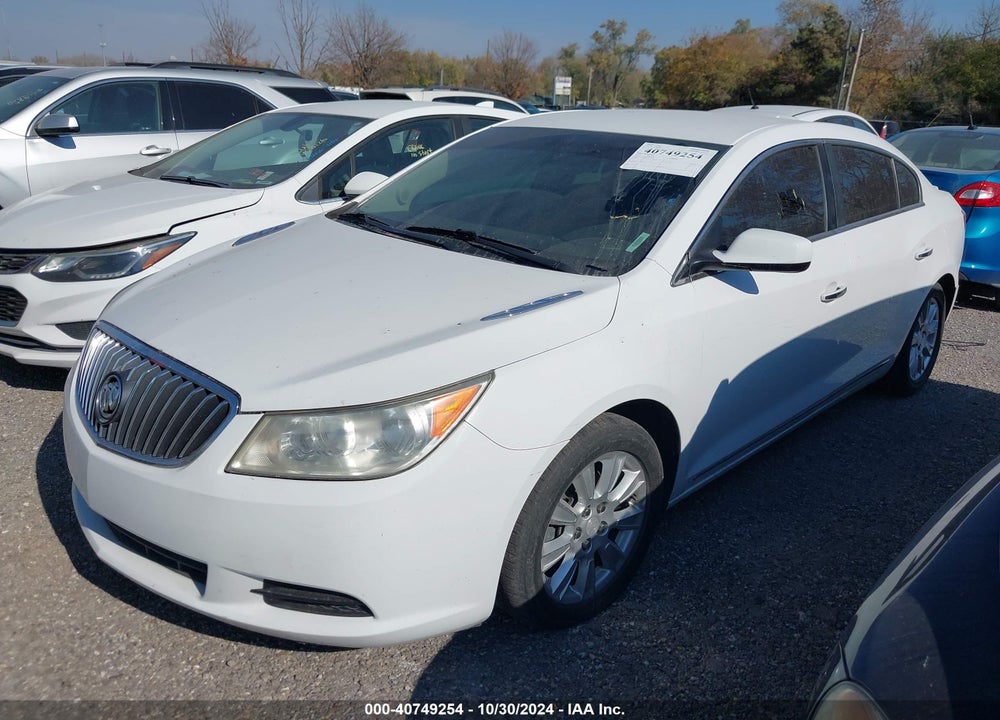 2013 LACROSSE BUICK VIN: 1G4GA5ER7DF165512