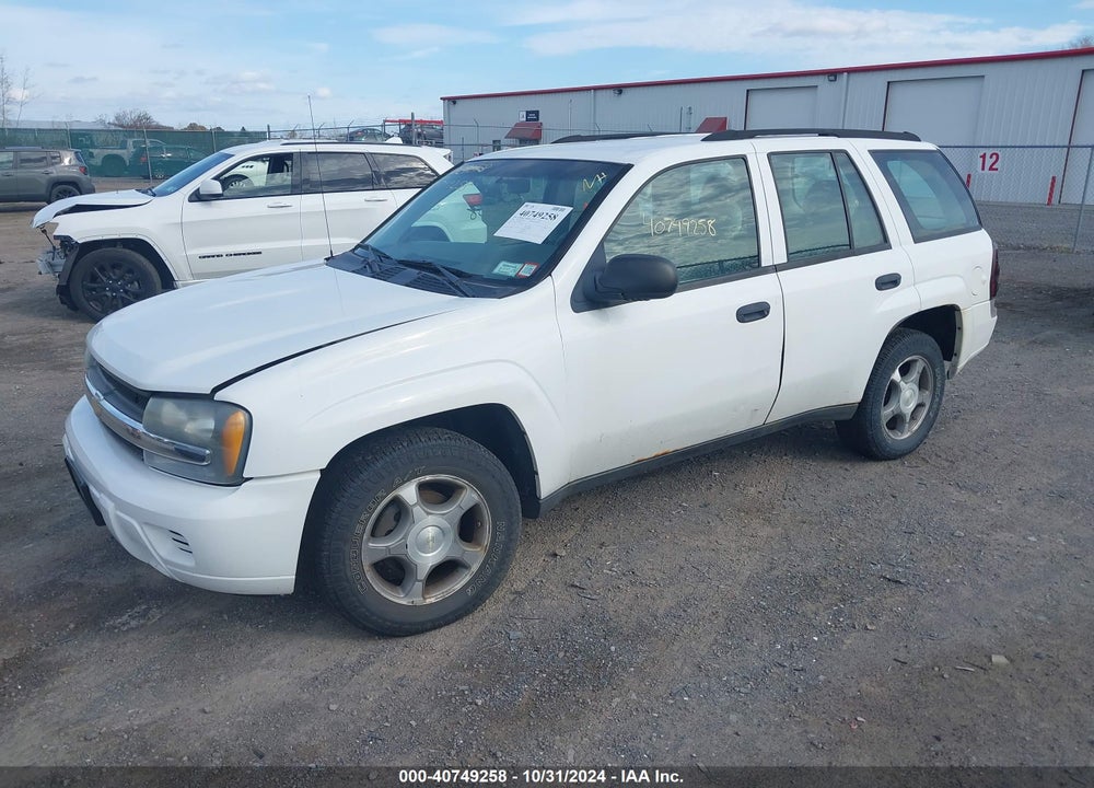 2008 CHEVROLET TRAILBLAZER FLEET W/1FL VIN: 1GNDT13S382260802
