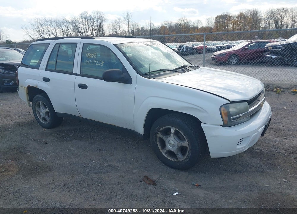 2008 CHEVROLET TRAILBLAZER FLEET W/1FL VIN: 1GNDT13S382260802