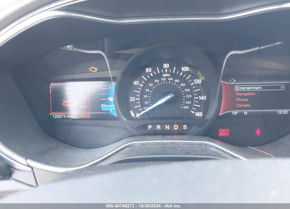2016 FORD FUSION TITANIUM VIN: 3FA6P0D95GR112727