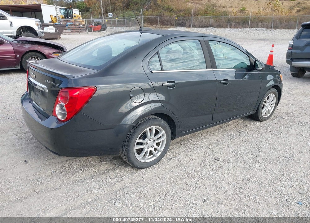 2015 CHEVROLET SONIC LT AUTO VIN: 1G1JC5SH5F4155665