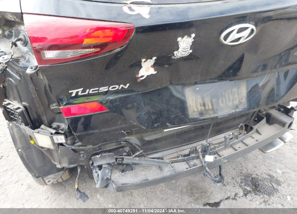 2020 HYUNDAI TUCSON SEL VIN: KM8J33ALXLU260971