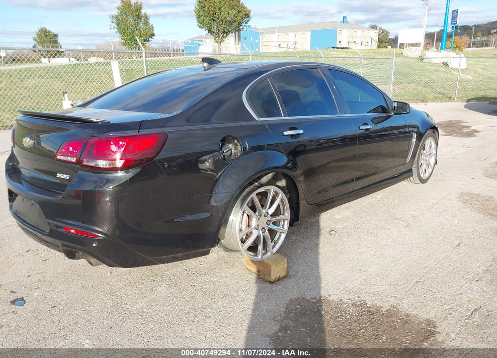 2015 CHEVROLET SS VIN: 6G3F15RW9FL112284