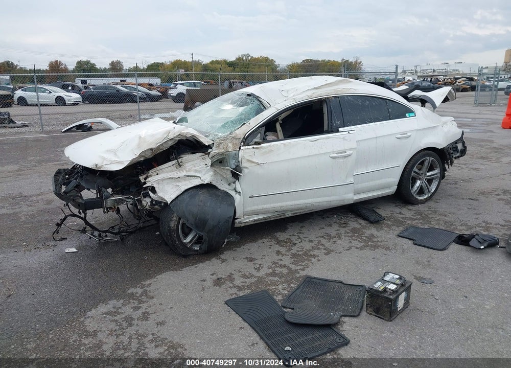 2013 VOLKSWAGEN CC R-LINE VIN: WVWBN7AN6DE545352