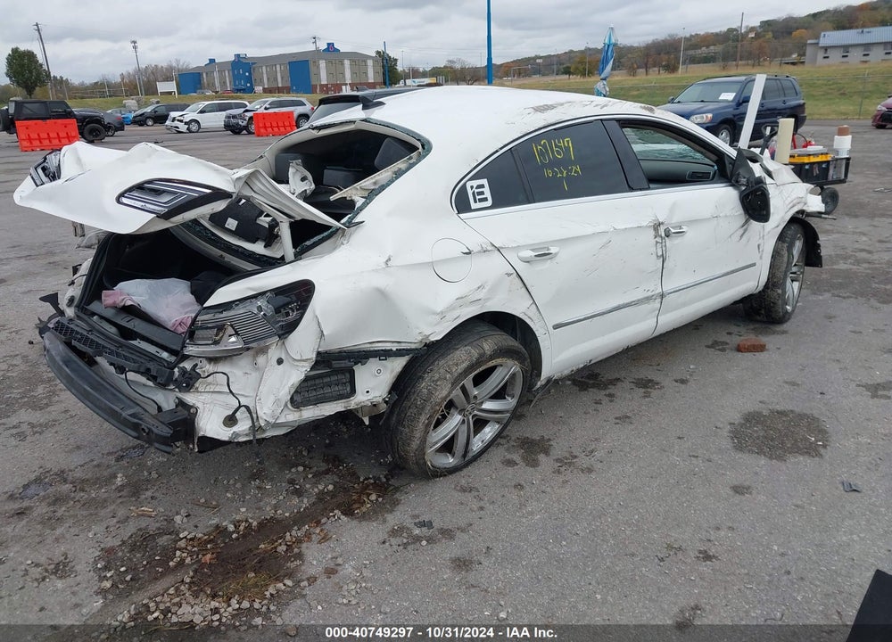 2013 VOLKSWAGEN CC R-LINE VIN: WVWBN7AN6DE545352