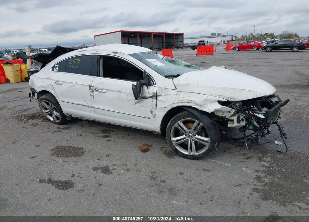2013 VOLKSWAGEN CC R-LINE VIN: WVWBN7AN6DE545352
