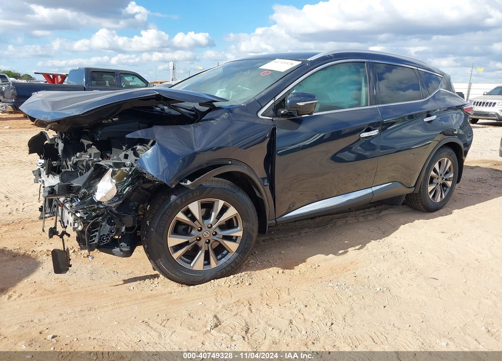 2015 NISSAN MURANO SL VIN: 5N1AZ2MG5FN258809