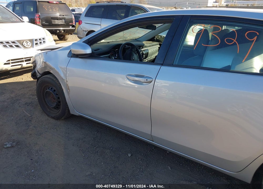 2016 TOYOTA COROLLA L VIN: 2T1BURHE0GC600647