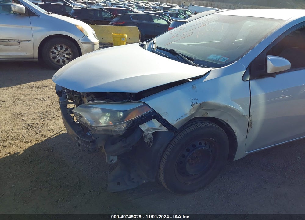 2016 TOYOTA COROLLA L VIN: 2T1BURHE0GC600647