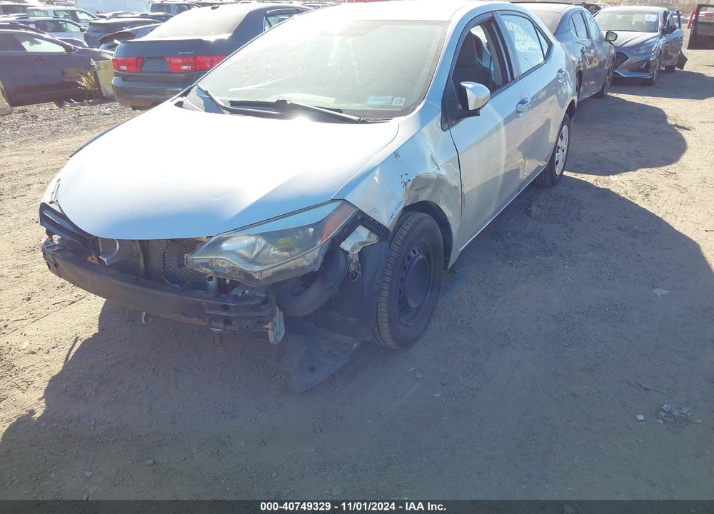2016 TOYOTA COROLLA L VIN: 2T1BURHE0GC600647