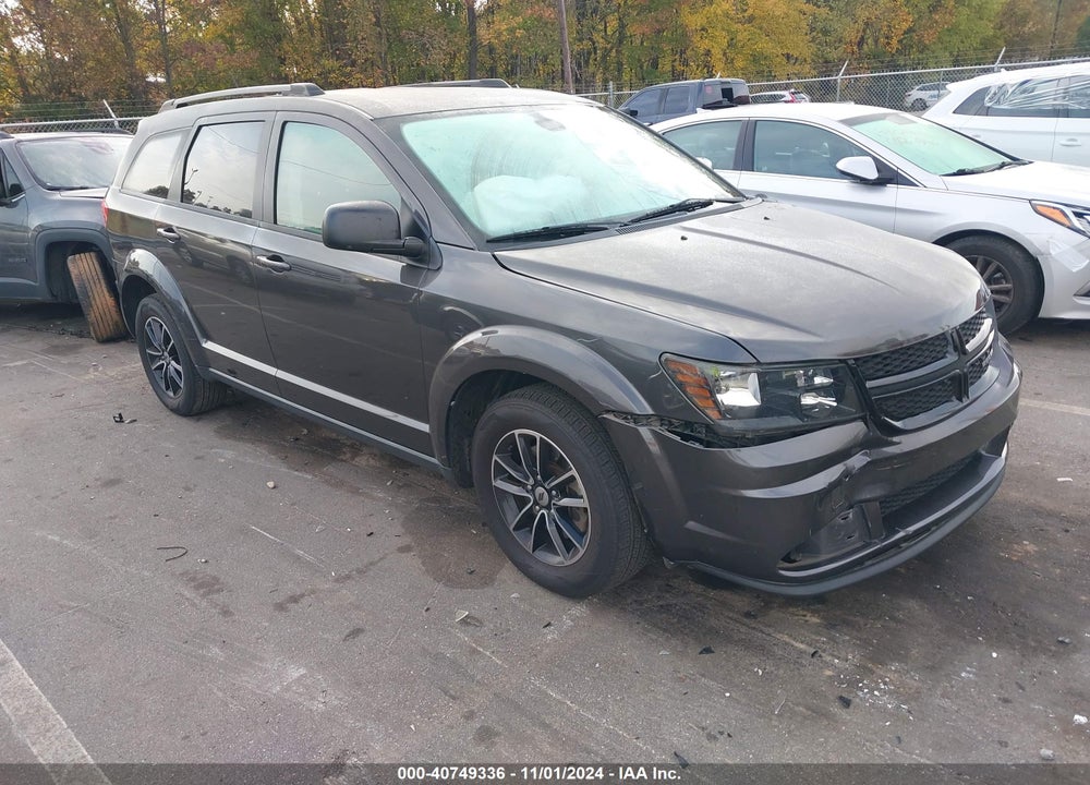 2018 DODGE JOURNEY SE VIN: 3C4PDCAB9JT445233