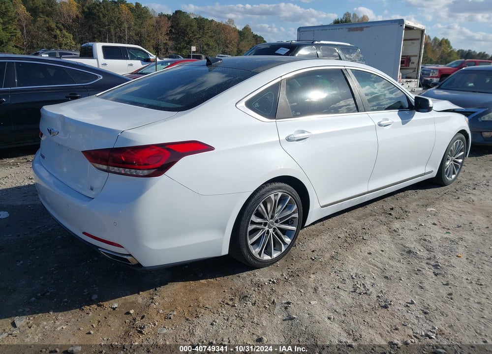 2016 HYUNDAI GENESIS VIN: KMHGN4JE3GU107155
