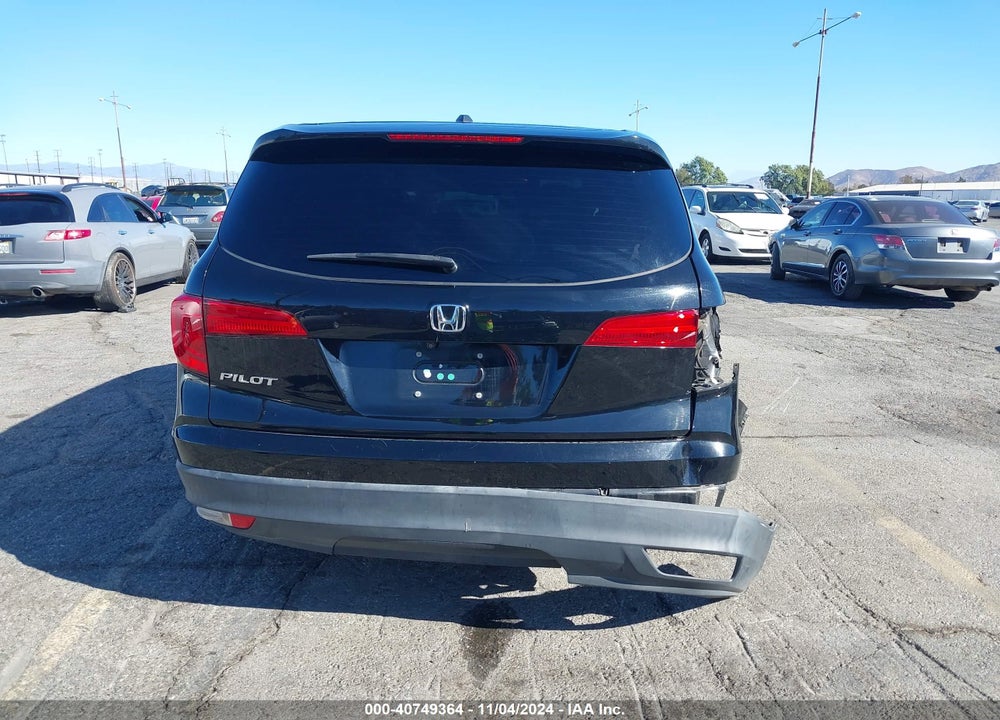 2017 HONDA PILOT EX-L VIN: 5FNYF5H53HB016513