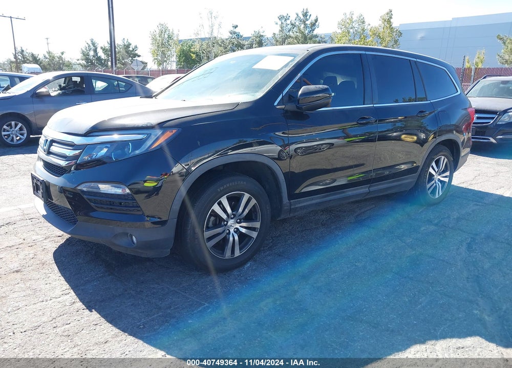 2017 HONDA PILOT EX-L VIN: 5FNYF5H53HB016513