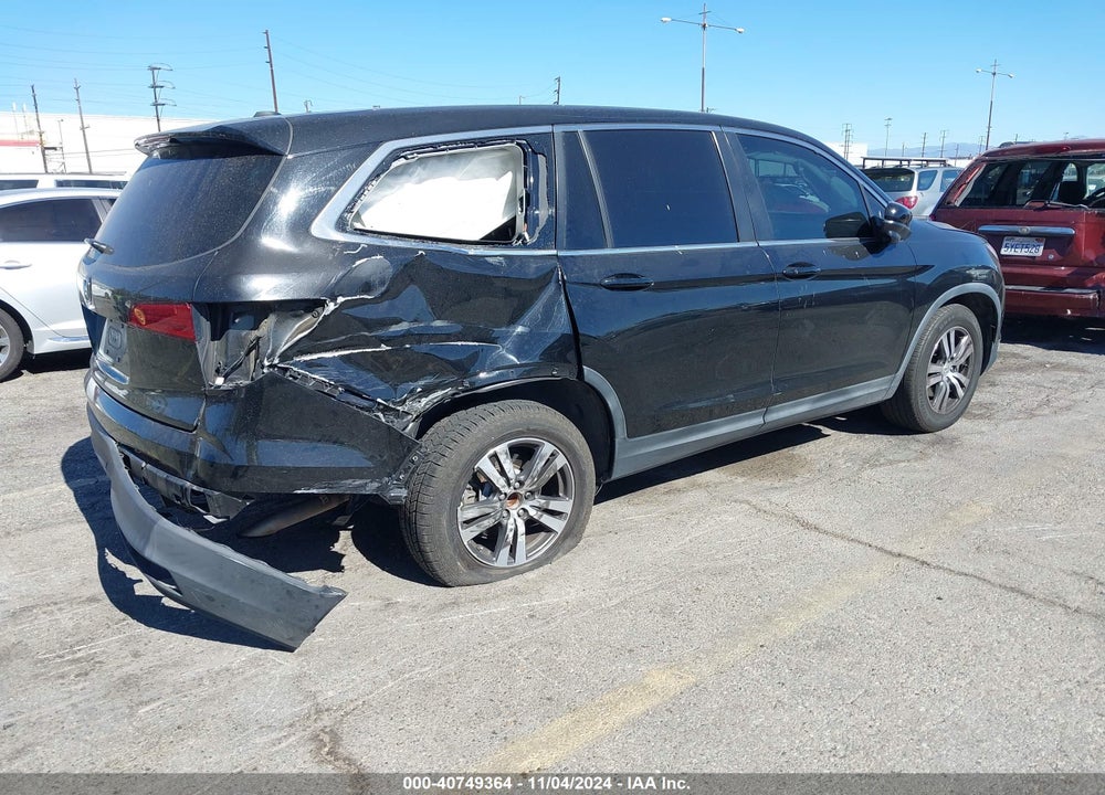 2017 HONDA PILOT EX-L VIN: 5FNYF5H53HB016513