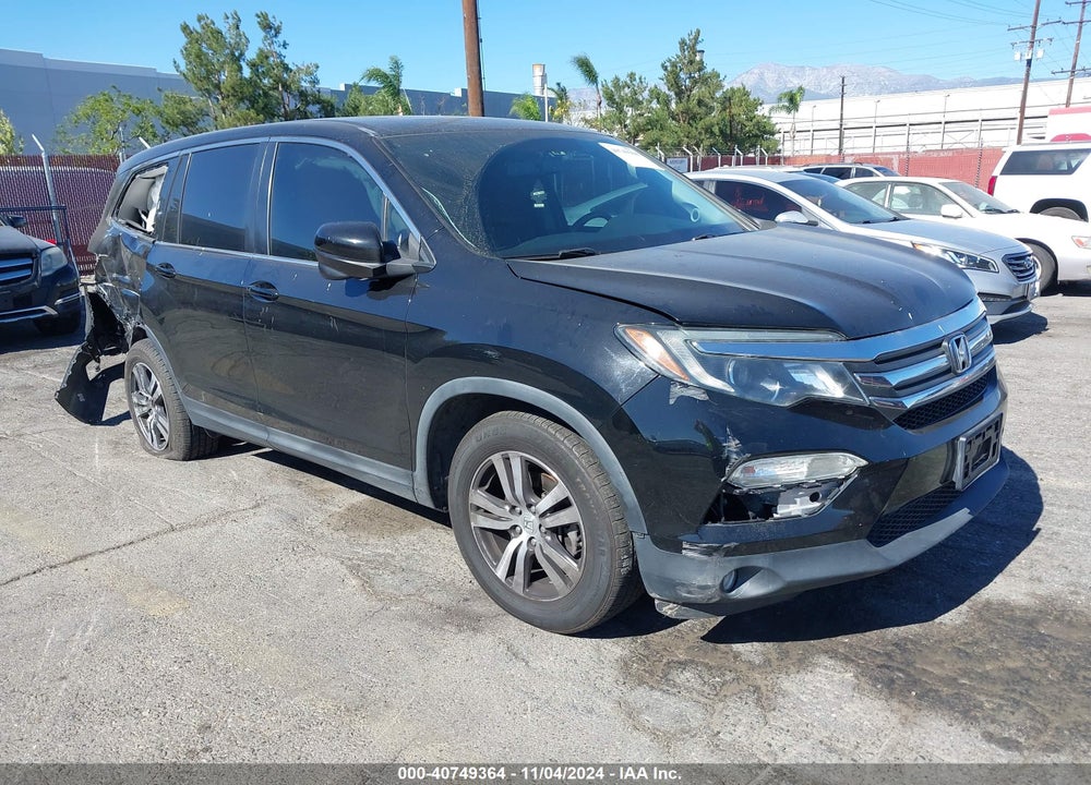 2017 HONDA PILOT EX-L VIN: 5FNYF5H53HB016513