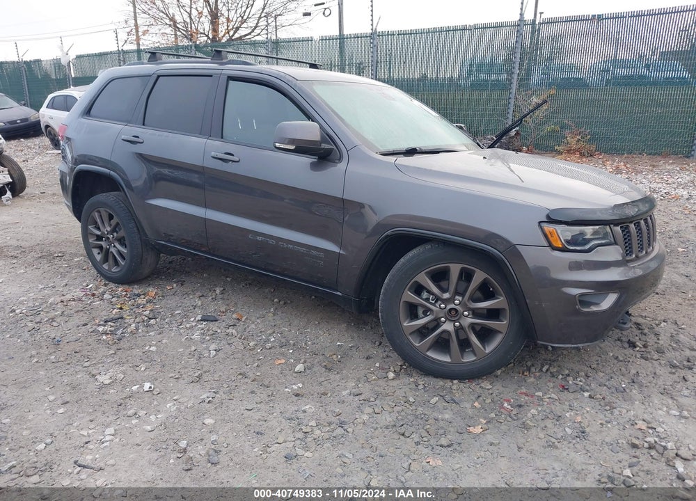 2016 JEEP GRAND CHEROKEE LIMITED 75TH ANNIVERSARY VIN: 1C4RJFBGXGC405292