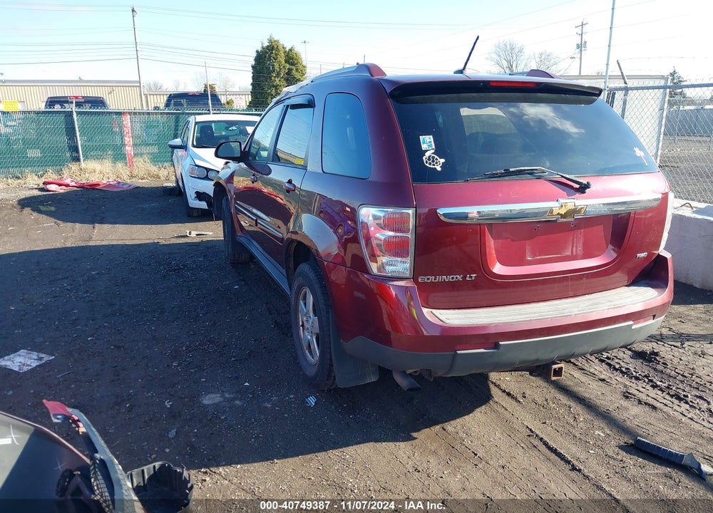 2008 CHEVROLET EQUINOX LT VIN: 2CNDL43F586066333