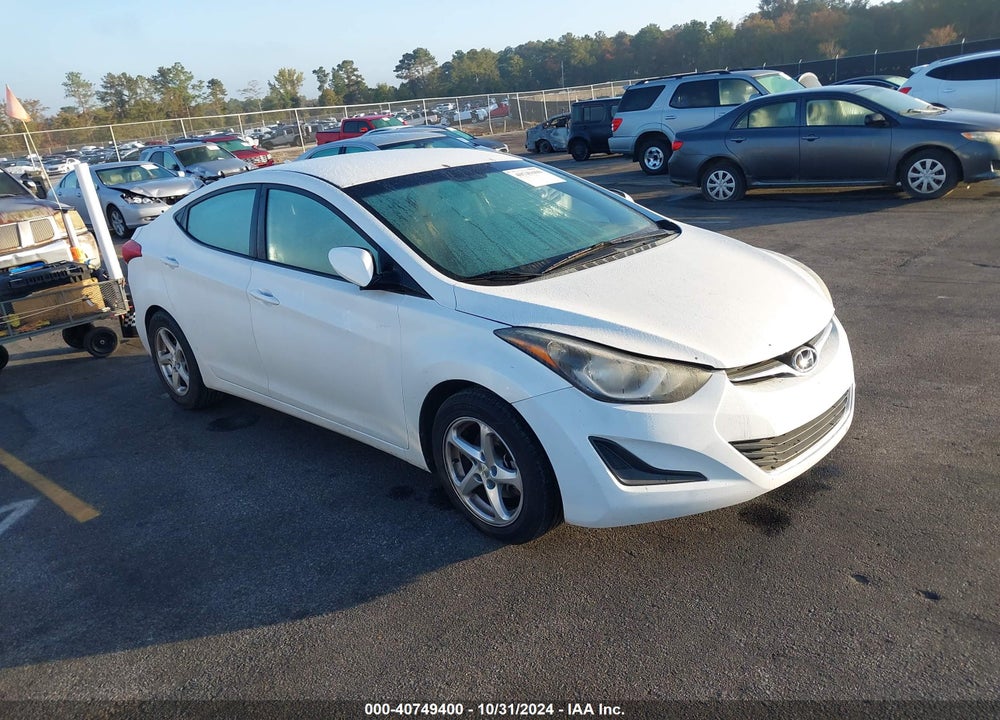 2016 HYUNDAI ELANTRA SE VIN: 5NPDH4AE7GH727497