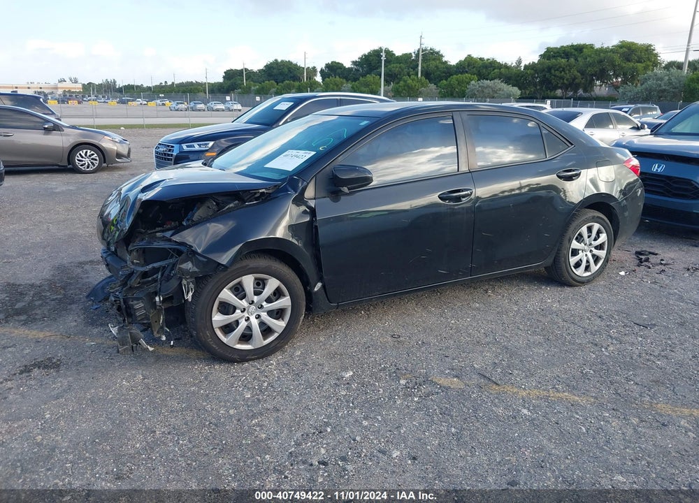 2018 TOYOTA COROLLA LE VIN: 5YFBURHE6JP768641