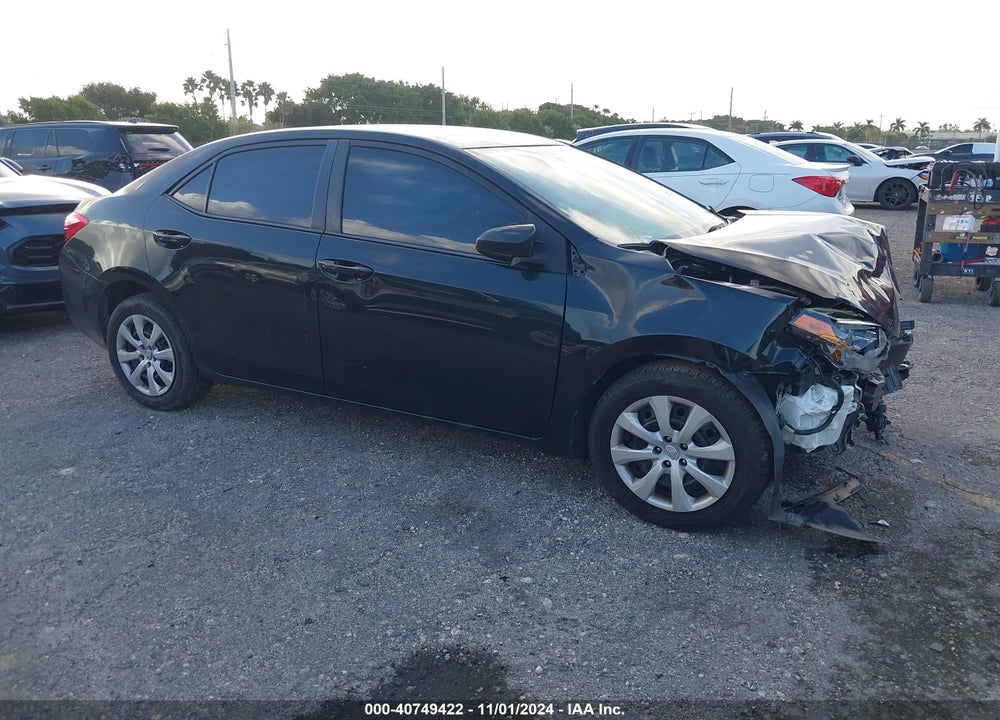 2018 TOYOTA COROLLA LE VIN: 5YFBURHE6JP768641