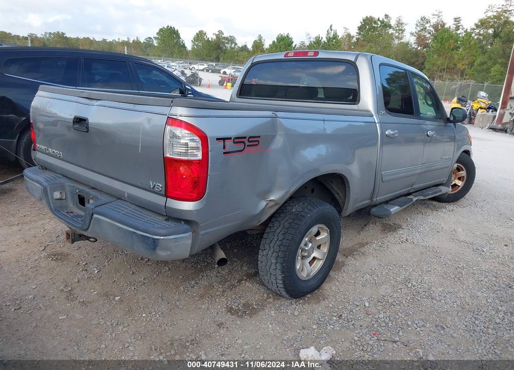 2005 TOYOTA TUNDRA SR5 V8 VIN: 5TBET34175S467768