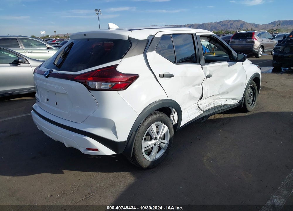 2021 NISSAN KICKS S XTRONIC CVT VIN: 3N1CP5BV0ML485587