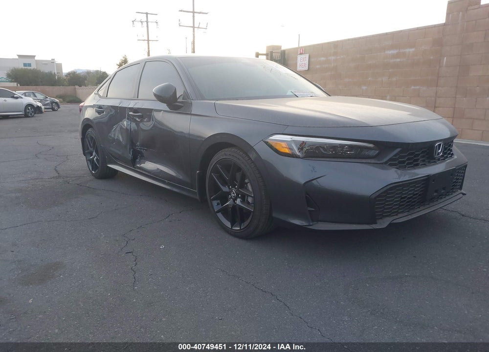 2025 HONDA CIVIC SPORT VIN: 2HGFE2F56SH500237