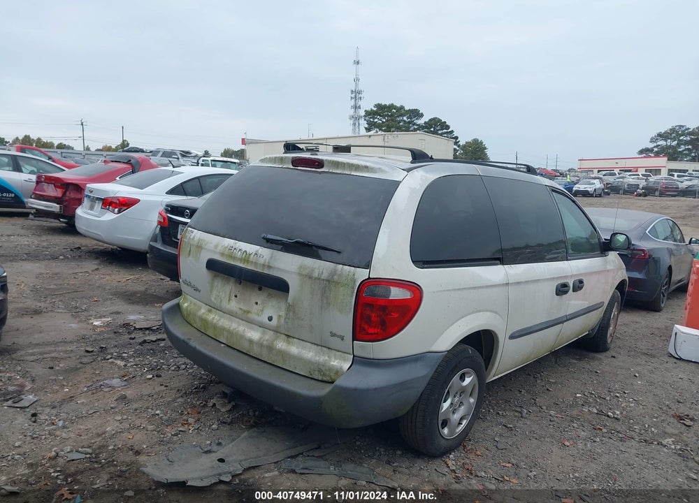 2003 DODGE CARAVAN SE VIN: 1D4GP25353B192245