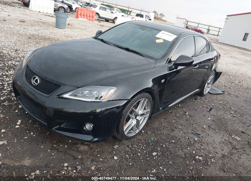 2008 LEXUS IS F VIN: JTHBP262985001184