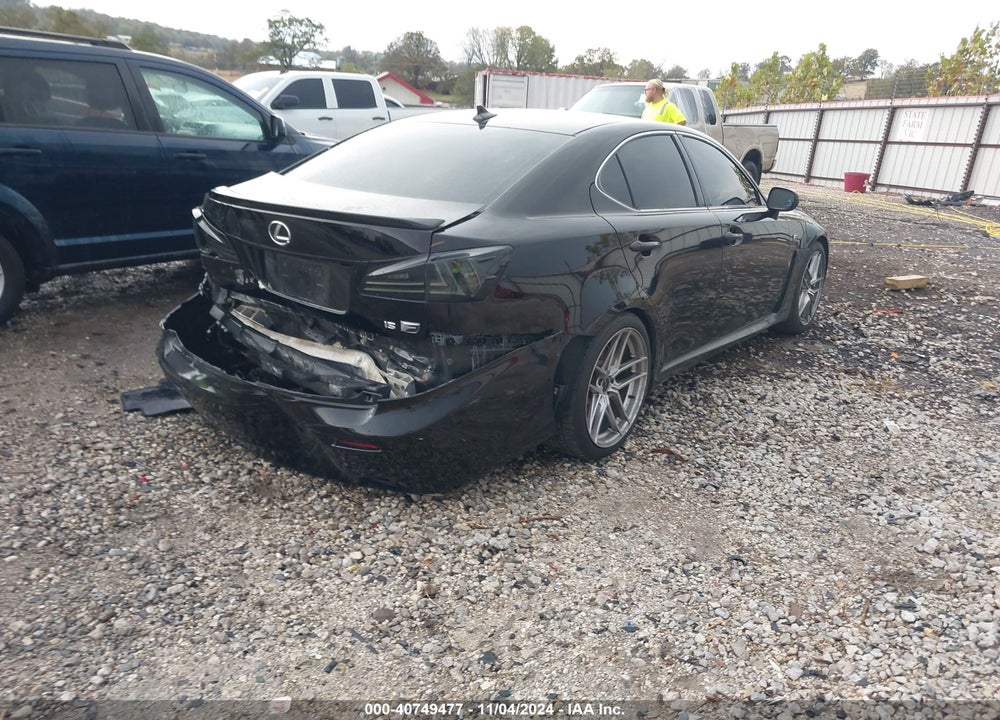 2008 LEXUS IS F VIN: JTHBP262985001184