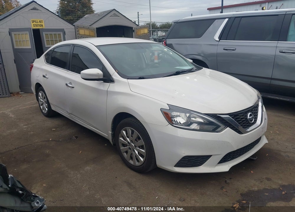 2017 NISSAN SENTRA SV VIN: 3N1AB7AP6HL720231