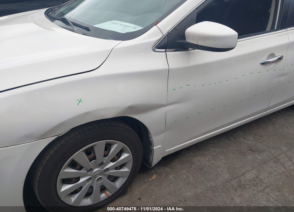 2017 NISSAN SENTRA SV VIN: 3N1AB7AP6HL720231