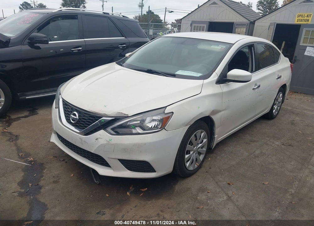 2017 NISSAN SENTRA SV VIN: 3N1AB7AP6HL720231