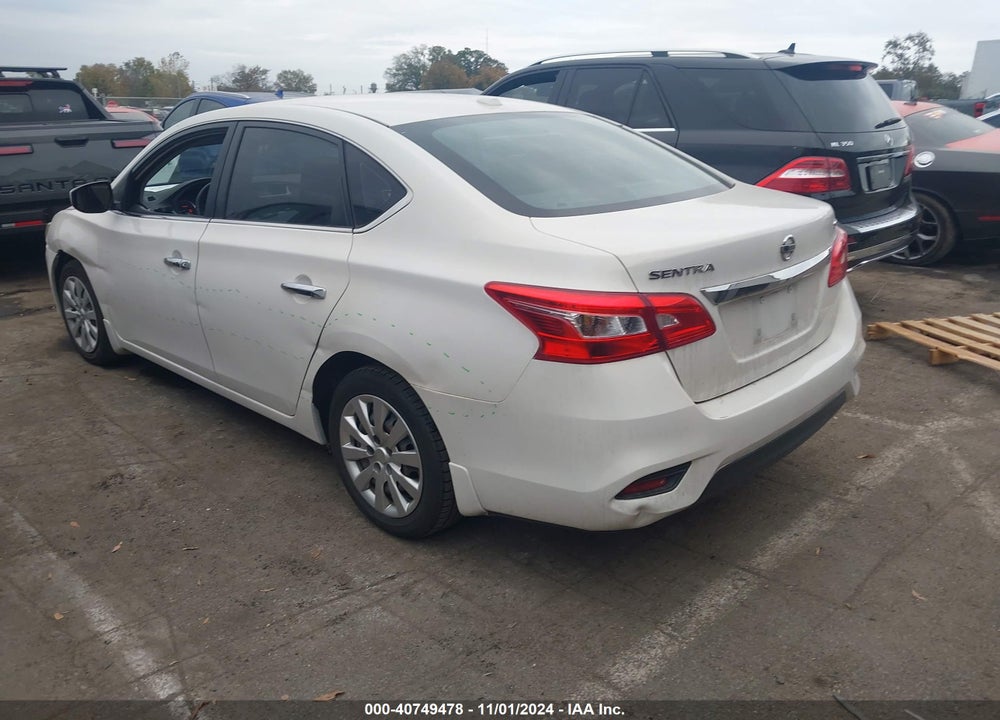 2017 NISSAN SENTRA SV VIN: 3N1AB7AP6HL720231
