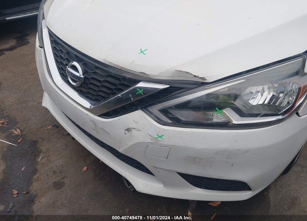 2017 NISSAN SENTRA SV VIN: 3N1AB7AP6HL720231