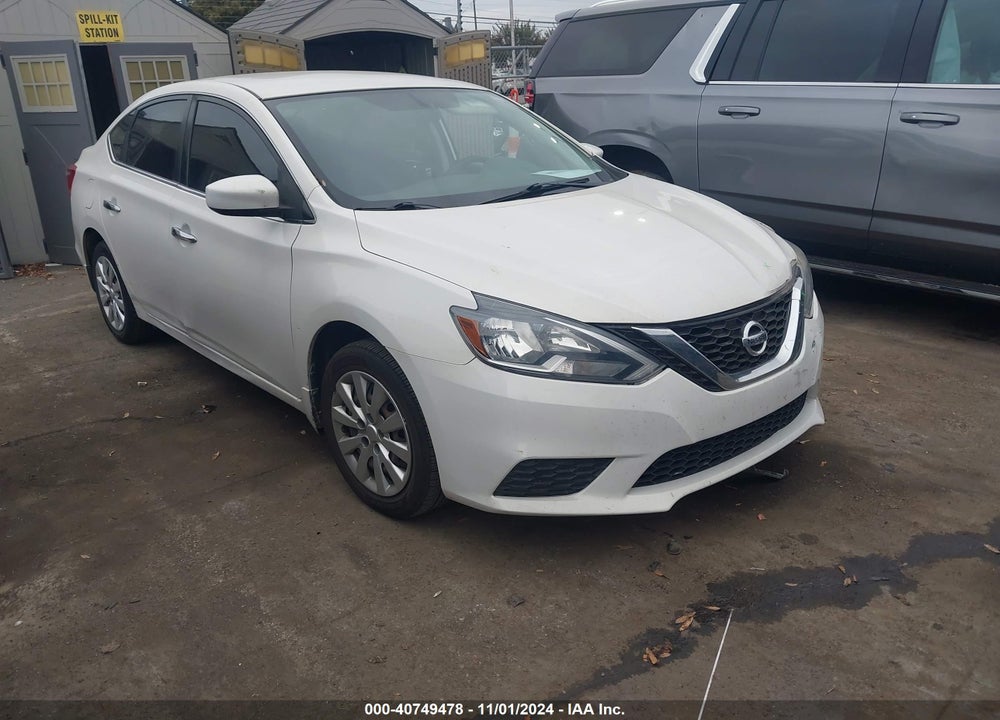 2017 NISSAN SENTRA SV VIN: 3N1AB7AP6HL720231
