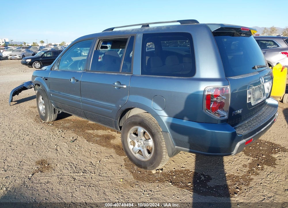 2008 HONDA PILOT EX VIN: 5FNYF28498B010138